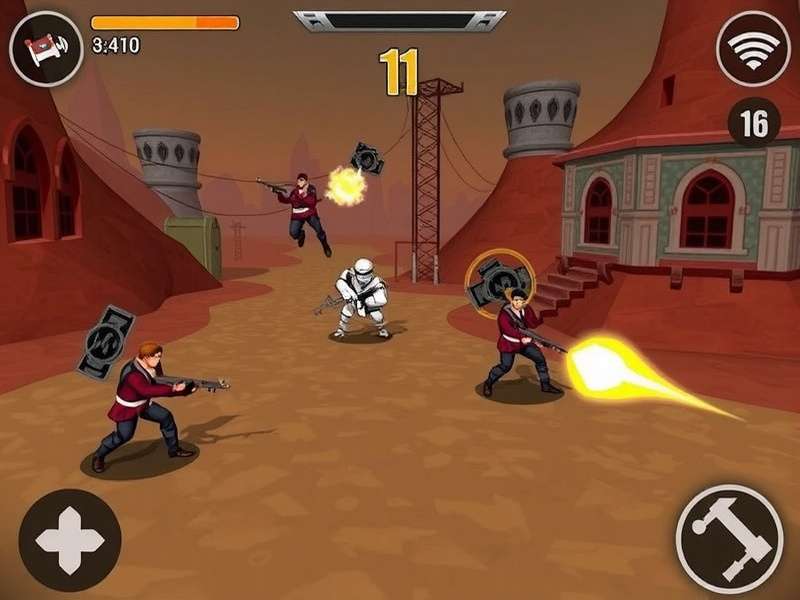 Intense Combat in Cumin Strike Force Cumin Strike Force Gameplay Screenshot